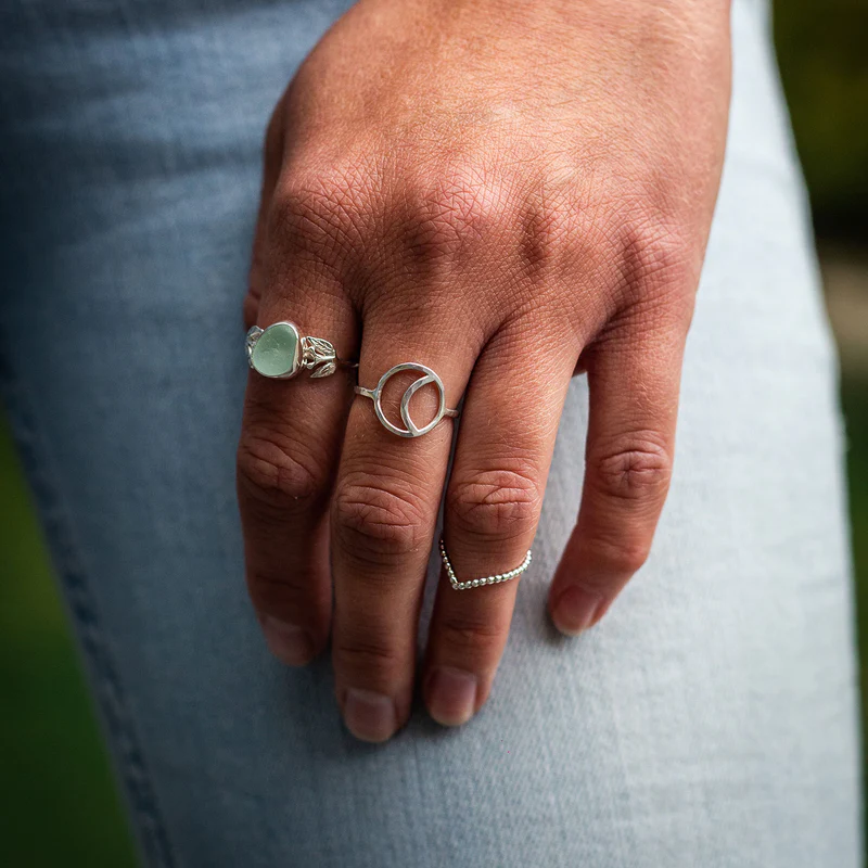 Sea Glass Rings for Lovers
