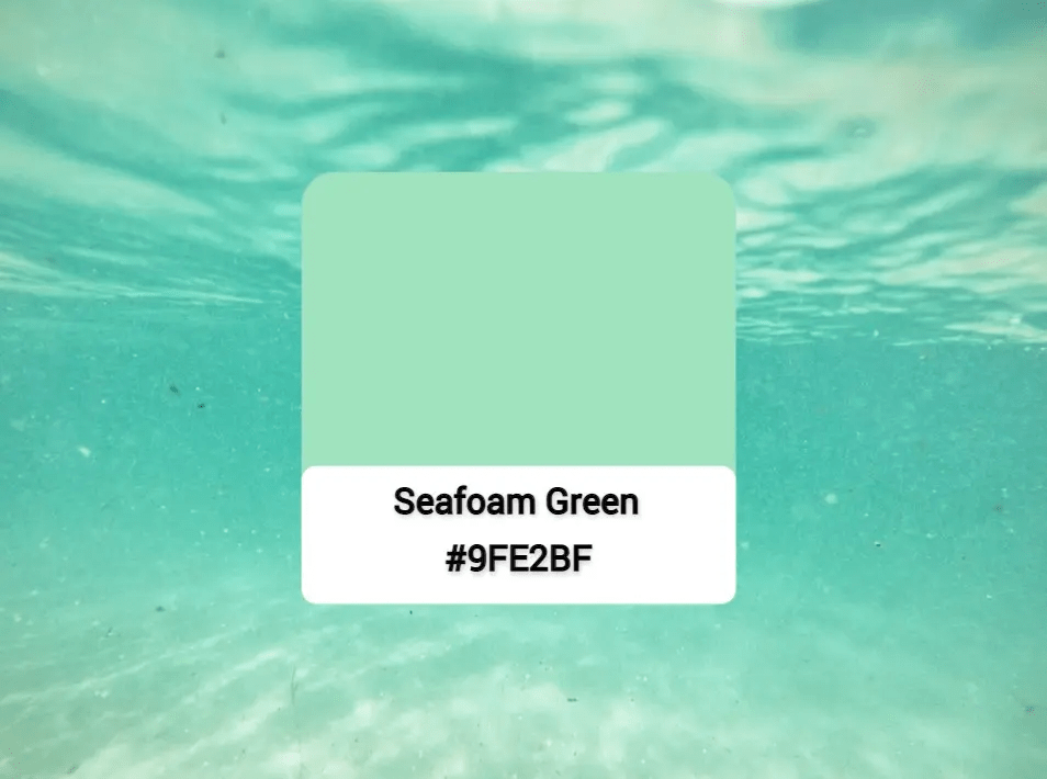 Sea Green Colour