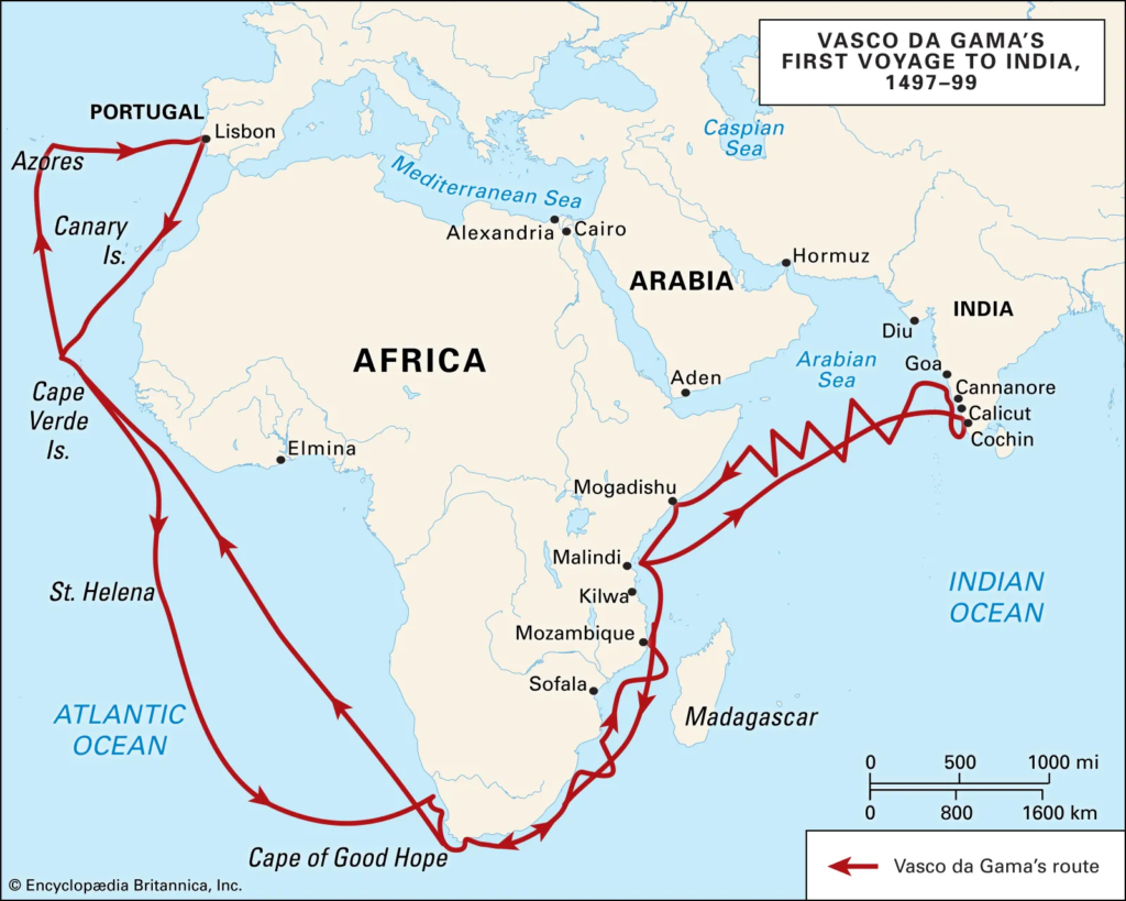 Vasco da Gama's Voyage to India